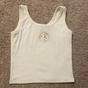 Sun and moon tank top